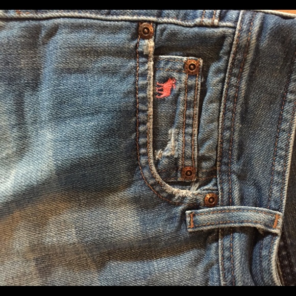 Abercrombie and fitch mini denim skirt y2k - Picture 2 of 4